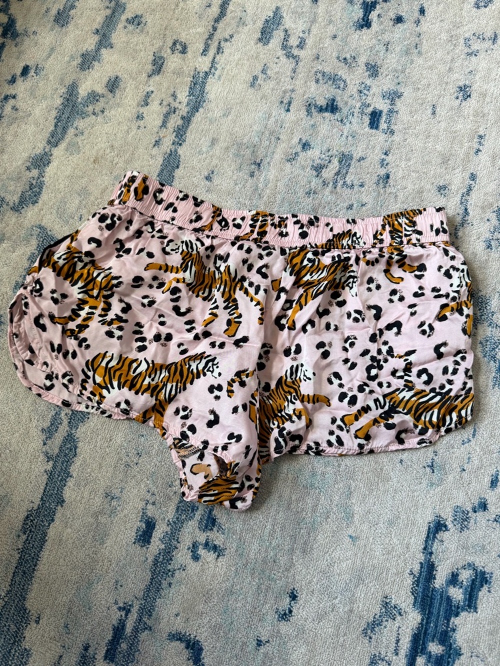 Anthropologie Silky Printed Pajama Shorts XS - Picture 5 of 6